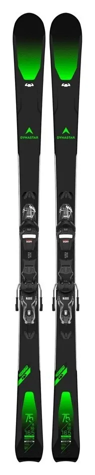 Лижі гірські (комплект) Dynastar SPEEDZONE 4X4 75+XPRESS 10 GW 158см Black/green (DAJD402+FCID014) (165 см black/green)