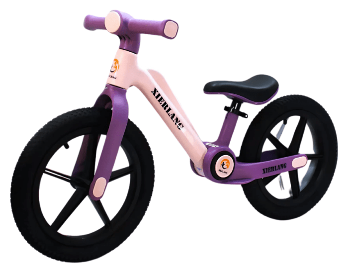 Велобіг Bavar 222-12 фіолетовий, укр, укр