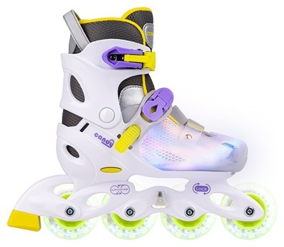 Ролики Cosmo ID Candy Flash white