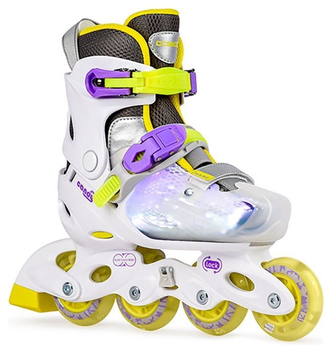 Ролики Cosmo ID Candy Flash white