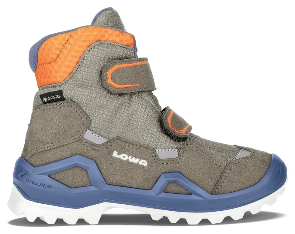 LOWA ботинки Milo Evo GTX MID Jr brown-orange 35.0 (35)