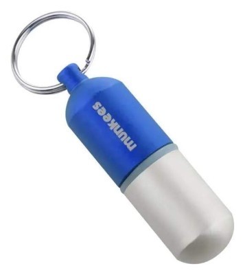 Munkees 3626 брелок Waterproof Capsule Medium темно-синий