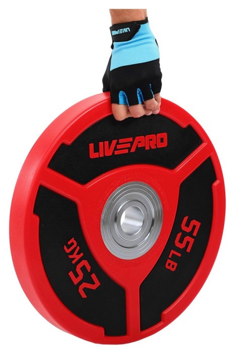 Диски бамперные олимпийские LiveUp LP8027 51 мм 5-10-15-20-25 кг