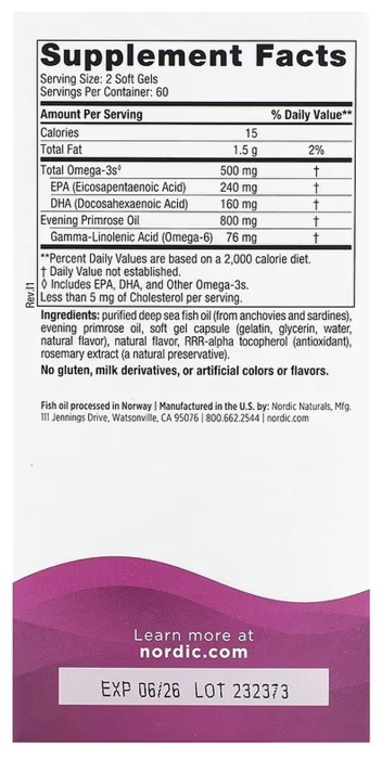 Omega Woman - 120 softgels