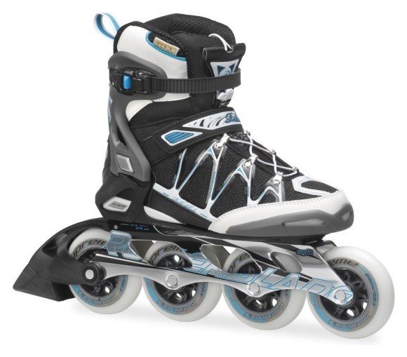 Роликові коньки для дорослих Rollerblade IGNITER 90 XT W 37 (6.5US) 235мм Black/light blue (07309900 821), укр