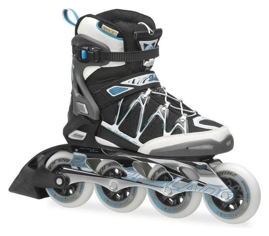 Роликові коньки для дорослих Rollerblade IGNITER 90 XT W 37 (6.5US) 235мм Black/light blue (07309900 821) (250мм)