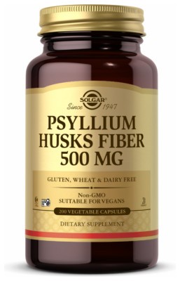 Psyllium Husks Fiber 500mg - 200 Vcaps