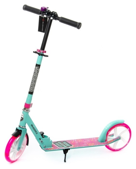 Самокат Explore Groove 2020, бірюзовий, укр, укр
