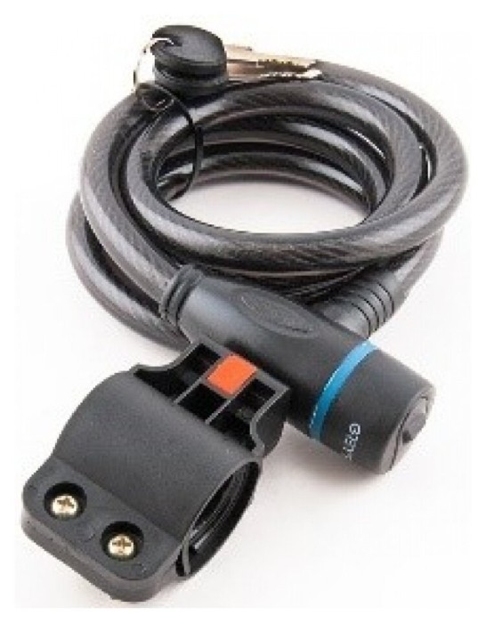 Замок спіраль з кріплення. Грея 12*1500мм, укр, укр