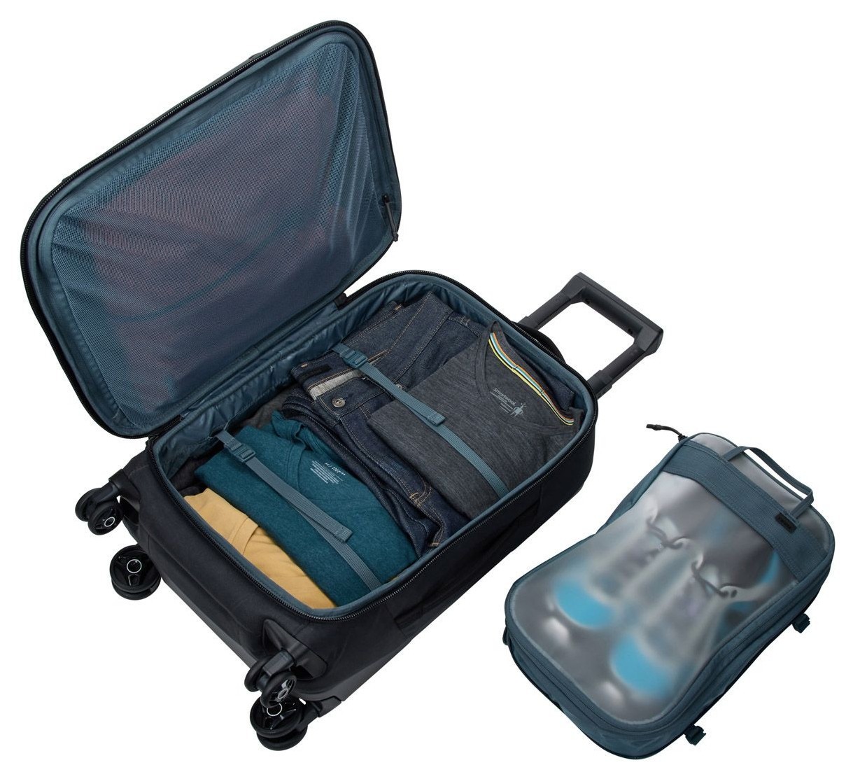 Чемодан на колесах Thule Aion Carry-On Spinner (Black) 3204719 (TH 3204719), укр, укр