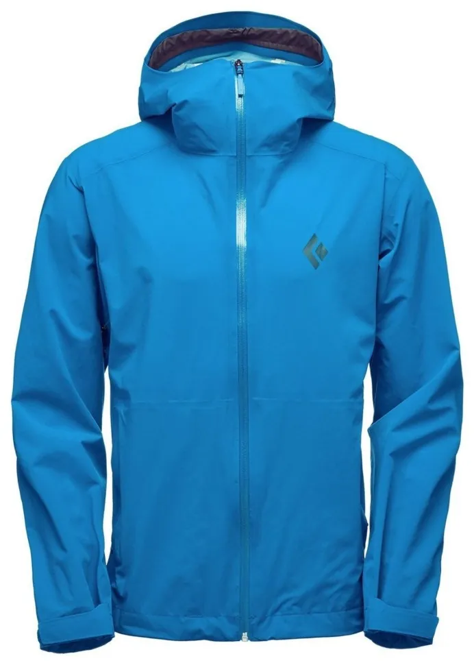 Мембранна чоловіча куртка Black Diamond M Stormline Strech Rain Shell, Kingfisher, XS (SHM_BD CDT0.426-XS)