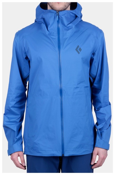 Мембранная мужская куртка Black Diamond M Stormline Strech Rain Shell, Kingfisher, XS