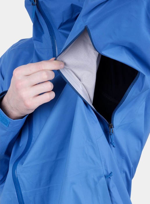 Мембранна чоловіча куртка Black Diamond M Stormline Strech Rain Shell, Kingfisher, XS