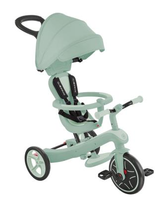 Велосипед дитячий GLOBBER серії EXPLORER TRIKE 4в1, фісташковий, до 20кг, 3 колеса, укр, укр