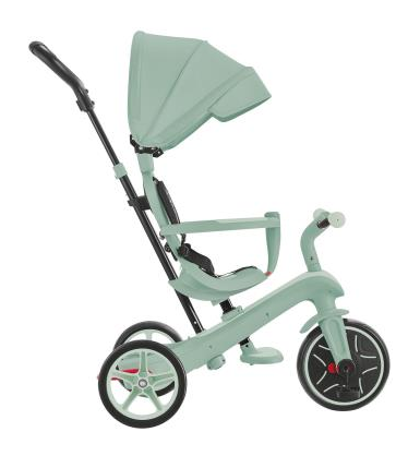Велосипед дитячий GLOBBER серії EXPLORER TRIKE 4в1, фісташковий, до 20кг, 3 колеса
