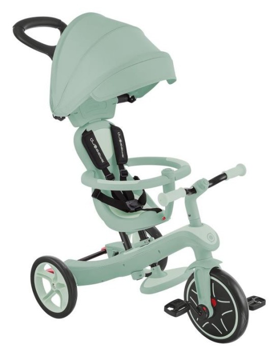 Велосипед дитячий GLOBBER серії EXPLORER TRIKE 4в1, фісташковий, до 20кг, 3 колеса, укр, укр