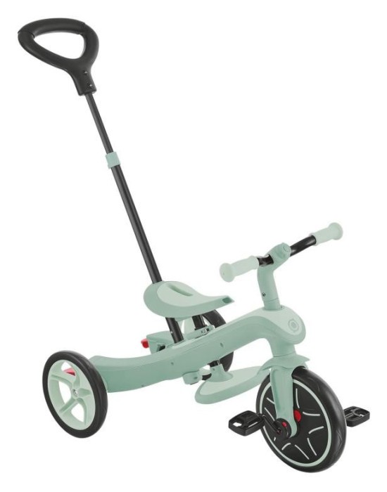 Велосипед дитячий GLOBBER серії EXPLORER TRIKE 4в1, фісташковий, до 20кг, 3 колеса, укр, укр