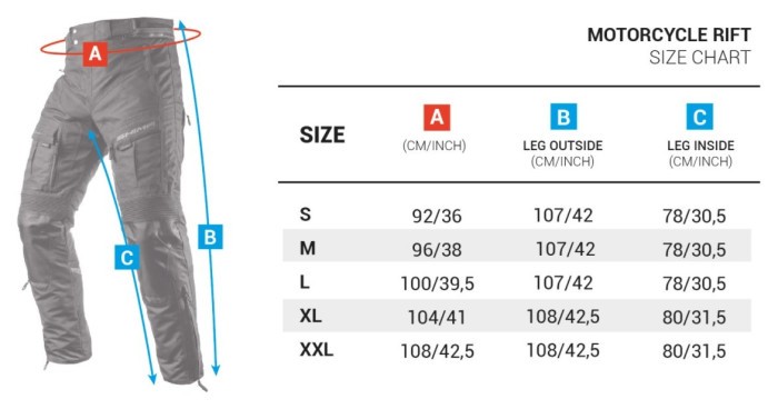 Мотоштани Shima Rift Black XL