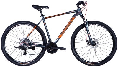 Велосипед AL 29&quot; Discovery BASTION DD CS рама-21&quot; сіро-помаранчевий 2025
