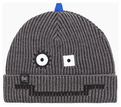 Шапка Buff Knitted Hat, Funn Robot Grey Vigoré