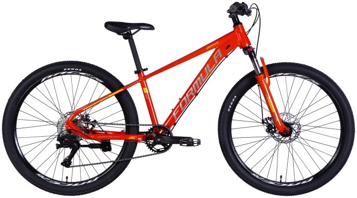 Велосипед AL 26" Formula ZEPHYR 3.0 DD CS рама-14" помаранчевий 2025, укр, укр