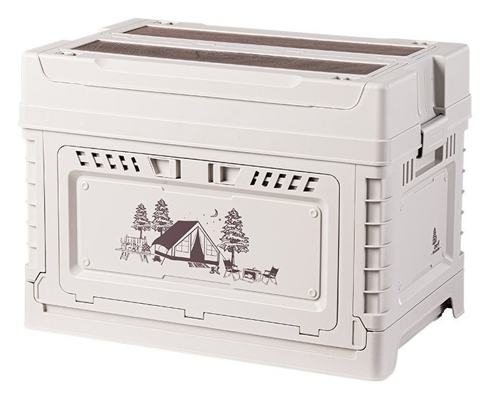 Складаний контейнер Naturehike CNH22SN019 50 л + 5 л, світло-сірий, укр, укр