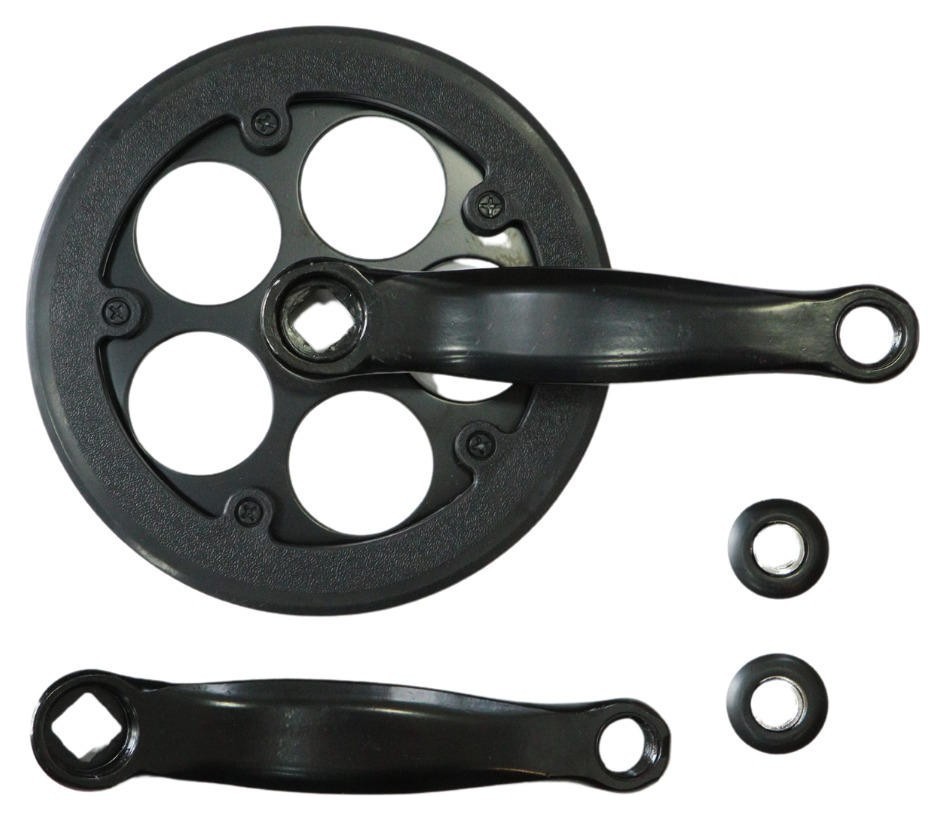 Шатун ST L127мм 32T под квадрат черный HX HX-E-AM046 с Pl защитой