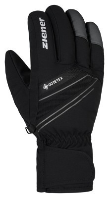 Ziener перчатки лыжные Gunar GTX black-magnet 10
