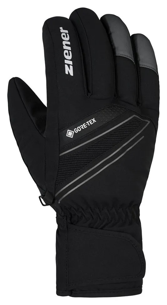 Ziener рукавички лижні Gunar GTX black-magnet 10 (10)