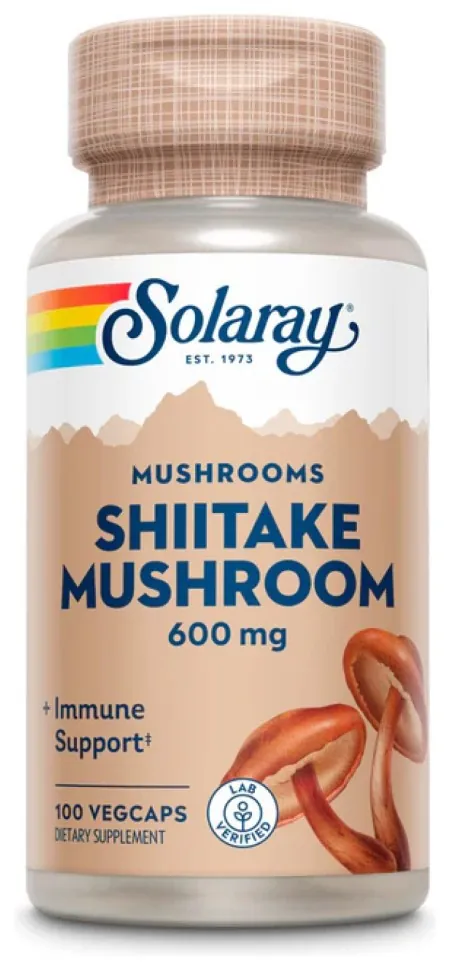 Shiitake Mushroom 600mg - 100 vcaps