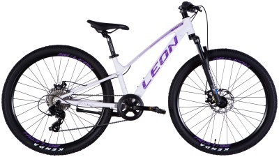 Велосипед AL 26&quot; Leon SUPER JUNIOR DD CS рама-13&quot; білий з бузковим 2025