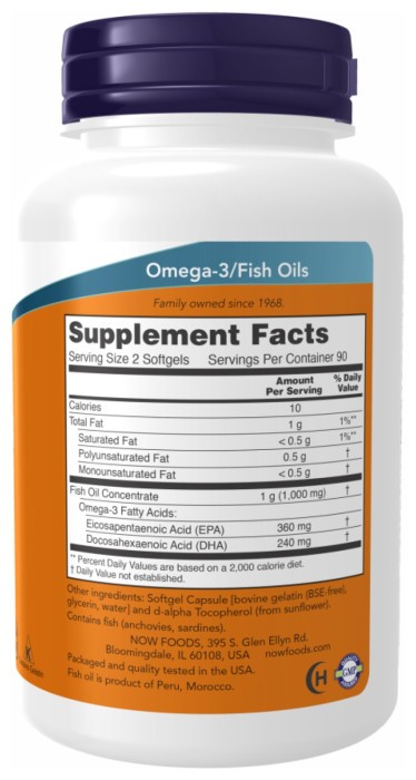 Omega-3 Mini Gels 500 mg - 180 sgels