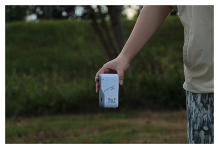 Душ портативний з насосом на акумуляторі Flextail Max Shower, білий