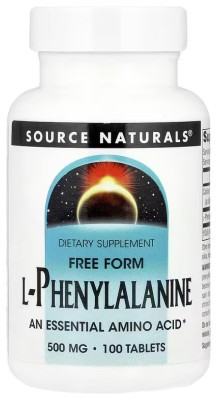 L-Phenylalanine 500mg - 100 tabs