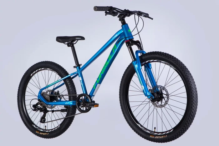 Велосипед AL 24" Formula THOR DD CS рама-12" синій з зеленим 2026