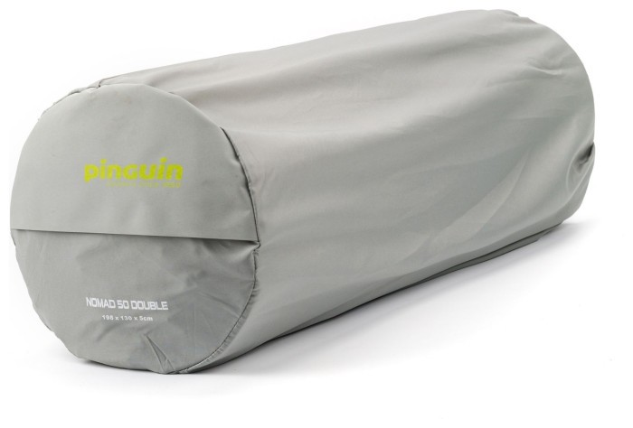 Самонадувающийся двухместный коврик Pinguin Nomad 50 Double, 198х130х5см, Grey