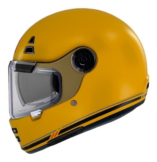 Мотошолом MT Jarama SV Solid C3 Yellow Matt