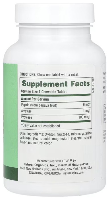 Papaya Enzyme - 360 tabs