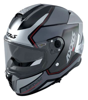 Мотошолом AXXIS HAWK SV JUDGE B2 GLOSS GRAY