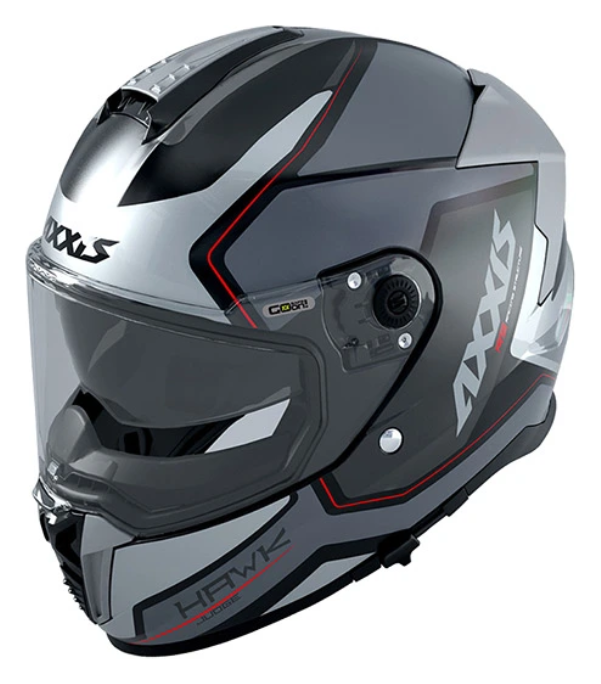 Мотошолом AXXIS HAWK SV JUDGE B2 GLOSS GRAY
