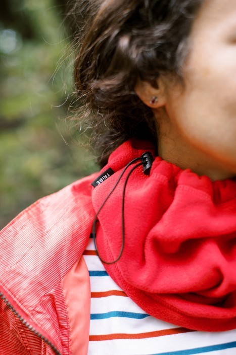 Пов'язка флісова Tribe Neck Warmer з затяжкою T-KF-0020 OS, red, укр, укр