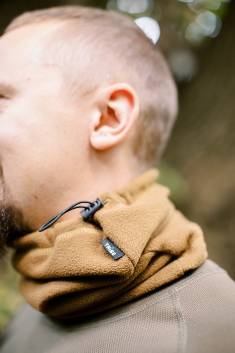 Пов'язка флісова Tribe Neck Warmer з затяжкою T-KF-0020 OS, red, укр, укр