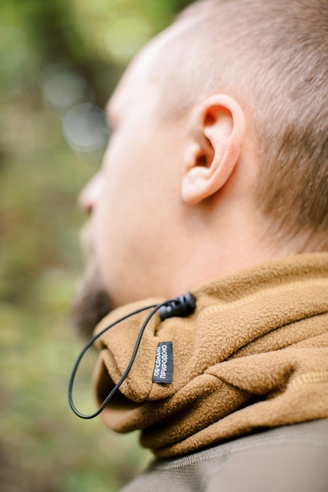 Пов'язка флісова Tribe Neck Warmer з затяжкою T-KF-0020 OS, red, укр, укр