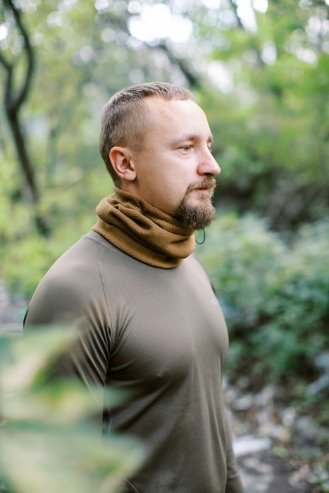 Пов'язка флісова Tribe Neck Warmer з затяжкою T-KF-0020 OS, red, укр, укр