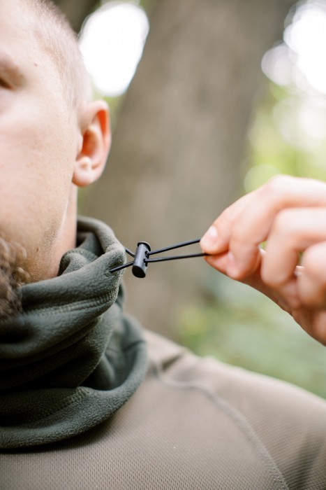 Пов'язка флісова Tribe Neck Warmer з затяжкою T-KF-0020 OS, red, укр, укр