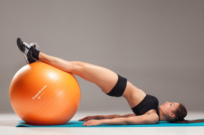 М'яч для фітнесу (фітбол) Power System PS-4013 Ø75 cm PRO Gymball Orange