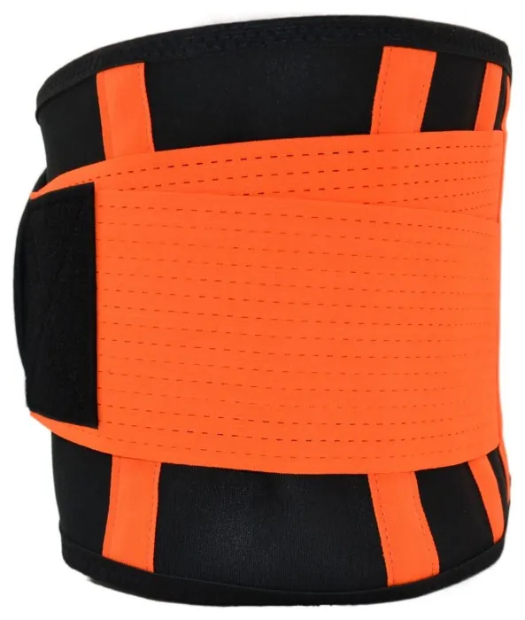 Пояс компрессійний MadMax MFA-277 Slimming belt Black/neon orange L