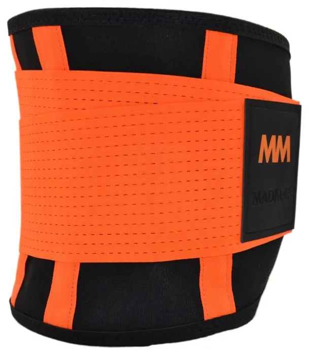 Пояс компрессійний MadMax MFA-277 Slimming belt Black/neon orange L
