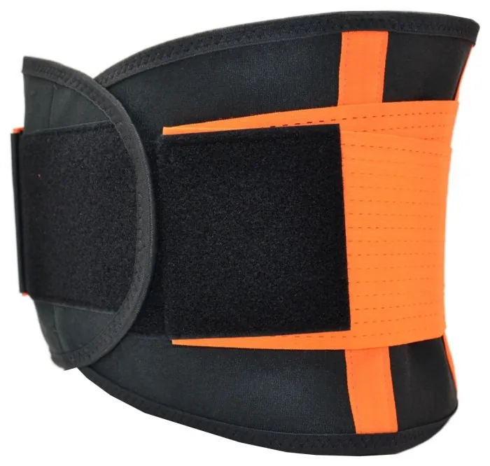 Пояс компрессійний MadMax MFA-277 Slimming belt Black/neon orange L