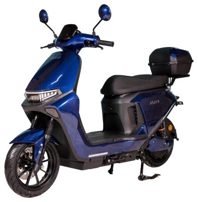 Электроскутер ATLAS Shark 2 Box 2000W Cyan Blue